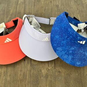 Women’s Adidas Wide Brim golf visors- NWT
